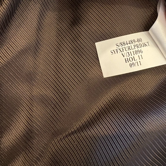 Banana Republic Y2K Safari Leopard Print Faux Fur Jacket, Sz S - Picture 15 of 15